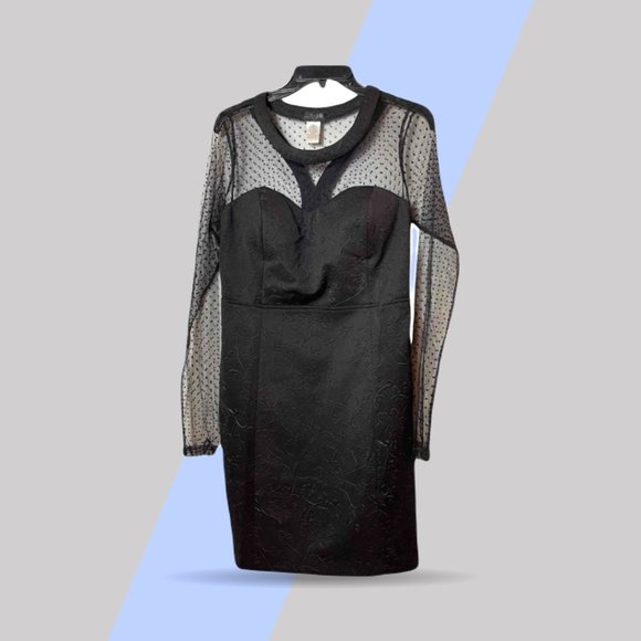 tutto moda 77 Dresses & Skirts - Women's Black Party Cocktail Bodycon Dress | Color Black | Size L